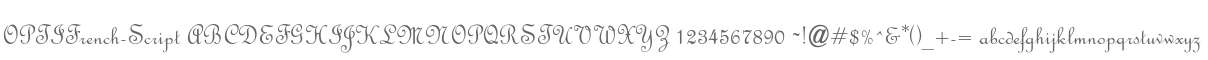 OPTIFrench-Script