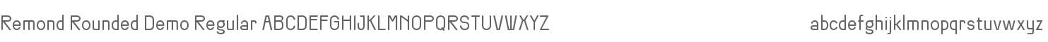 Remond Rounded Demo