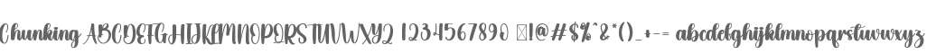 Chunking