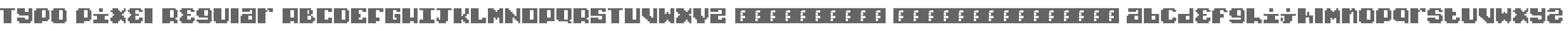 Typo pixel Regular