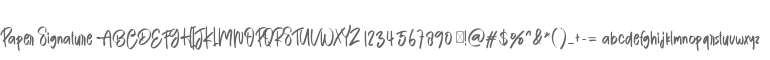 Paper Signature