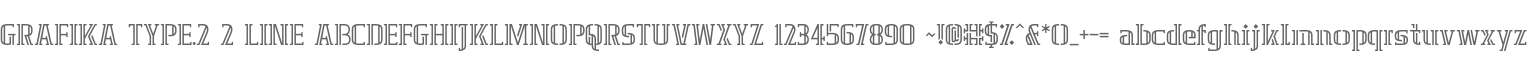 GRAFIKA TYPE.2 2 LINE