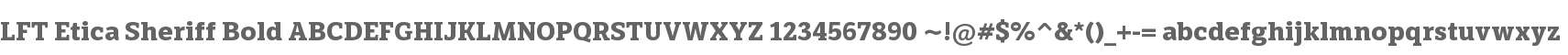 LFT Etica Sheriff