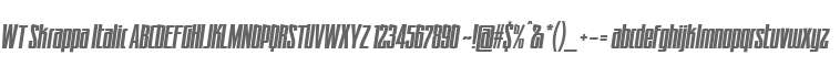 WT Skrappa Italic