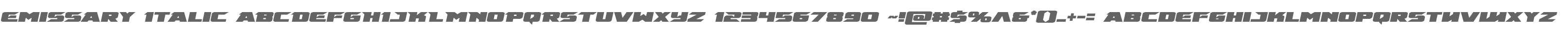 Emissary Italic