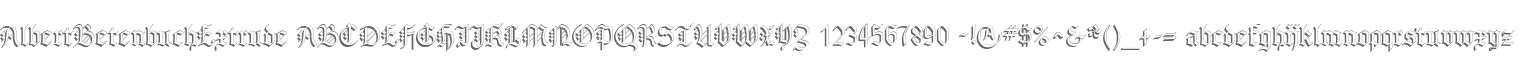 AlbertBetenbuchExtrude