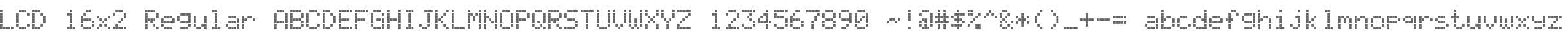 LCD 16x2