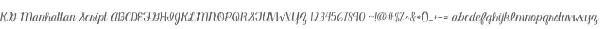 KG Manhattan Script