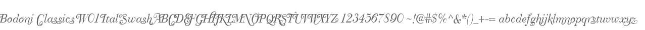 Bodoni Classics W01 Ital Swash