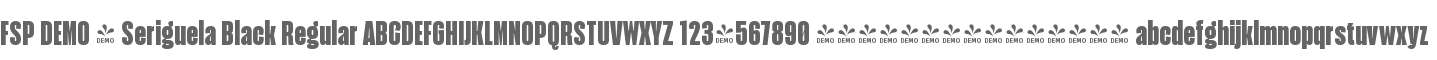 FSP DEMO - Seriguela Black