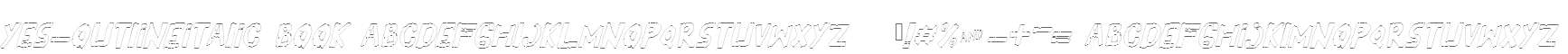 YES_outlineitalic Book