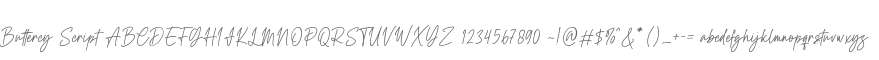 Buttercy Script