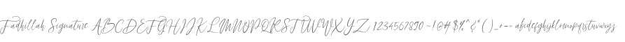 Fadhillah Signature