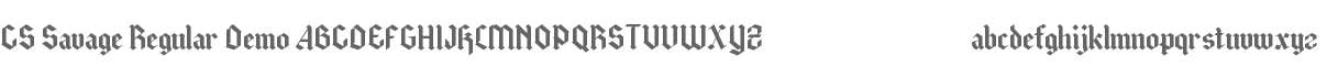 CS Savage Demo