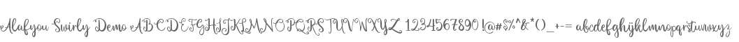 Alafyou Swirly Demo