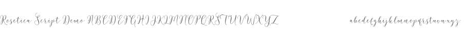 Rosetica Script Demo