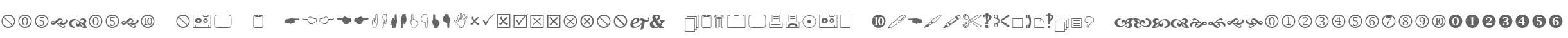 Wingdings W95 2