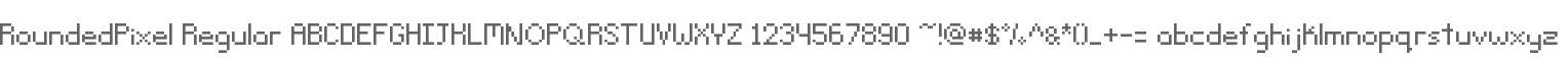 RoundedPixel Regular