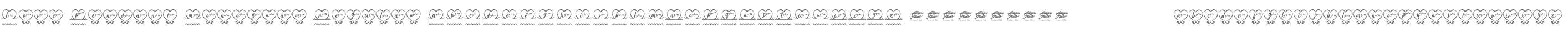 Love Pendant Monogram Regular