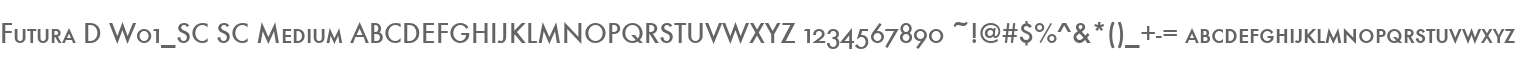 Futura D W01_SC SC Medium