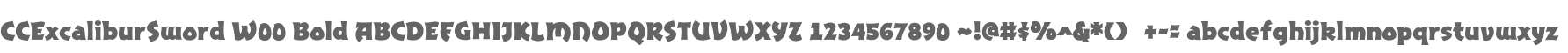 CCExcaliburSword W00 Bold
