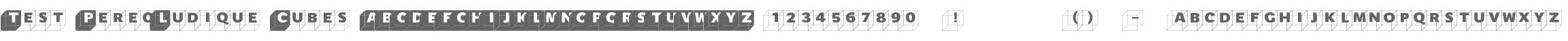 Test_PerecLudique Cubes