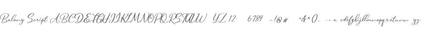 Balony Script