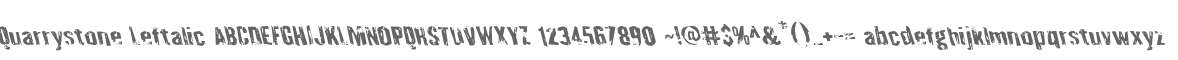 Quarrystone Leftalic