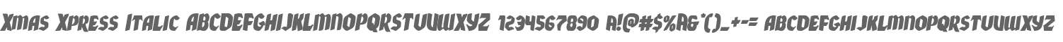 Xmas Xpress Italic