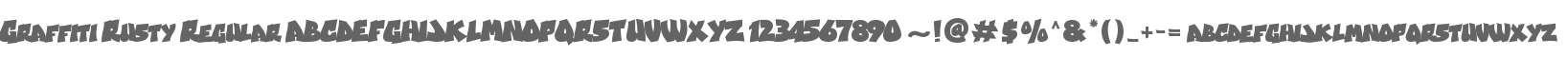 Graffiti Rusty