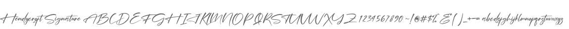 Hendycroft Signature