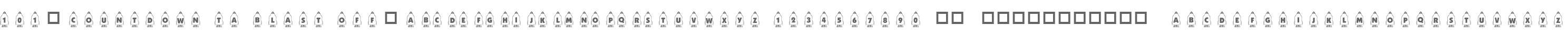 101! Countdown ta Blast Off!