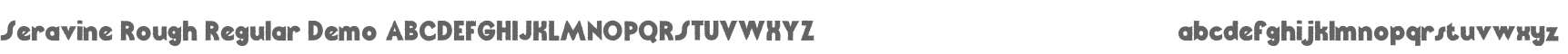 Seravine Rough Demo