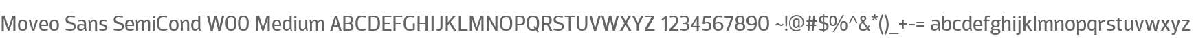 Moveo Sans SemiCond W00 Medium