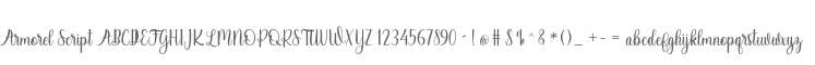 Armorel Script