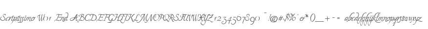 Scriptissimo W01 End