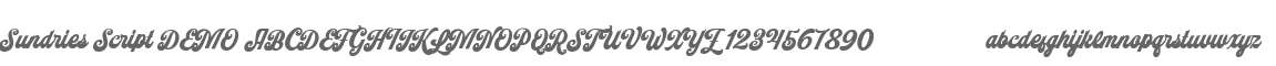 Sundries Script DEMO