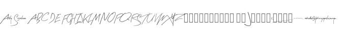 Arty Signature