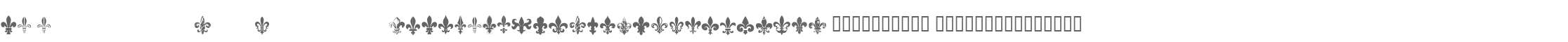 CF Fleurs de Lys Regular