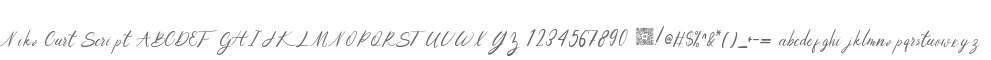 Niko Curt Script