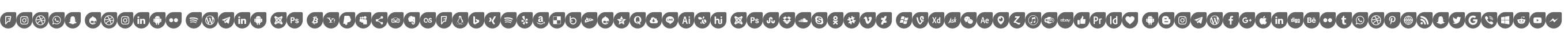 Icons Social Media 12