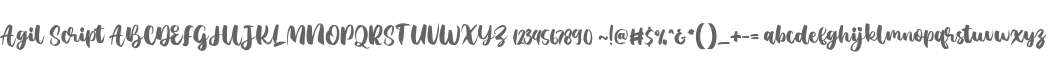 Agil Script