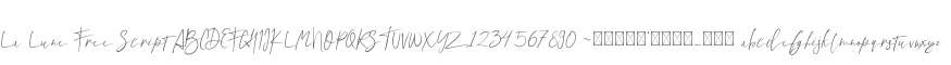 La Lune Free Script