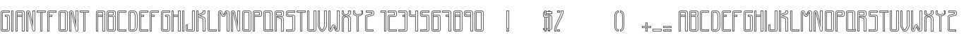 GiantFont