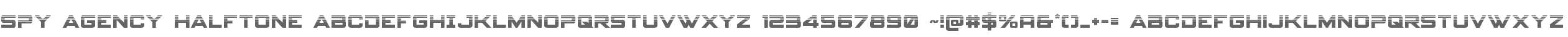 Spy Agency Halftone