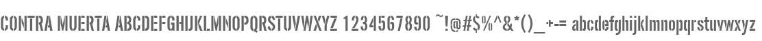 CONTRA MUERTA