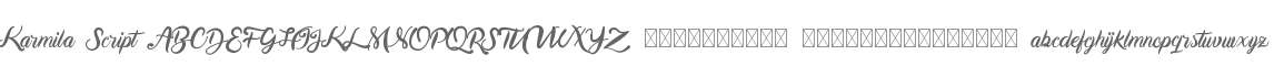 Karmila Script