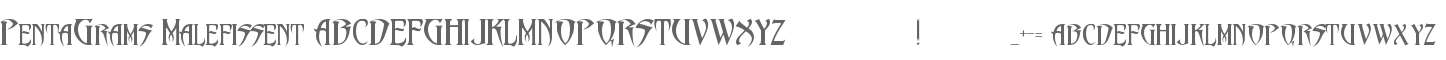 PentaGrams Malefissent