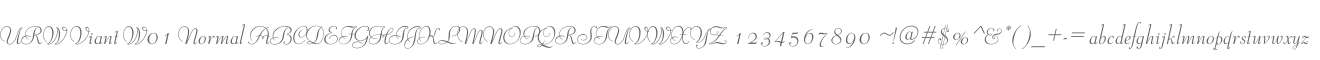 URW Viant W01 Normal