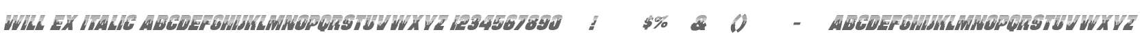Will Ex Italic